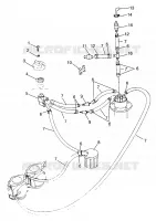 SISTEMA DI ALIMENTAZIONE CARBURANTE HURRICANE B974473 and Intl. HURRICANE I974473 (4941044104A011)