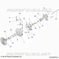 TRASMISSIONE, PRIMARY CLUTCH
