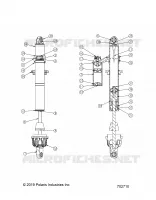 SUSPENSION, SHOCK ANTERIORE INTERNALS