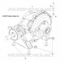 TRASMISSIONE, REAR SCATOLA INGRANAGGI MONTAGGIO