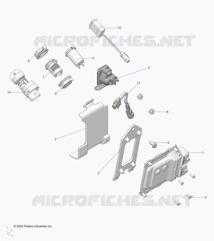 ELETTRICO, SWITCHES, SENSORS AND ECM