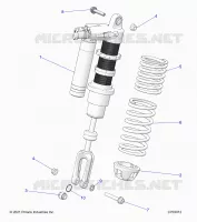 SUSPENSION, SHOCK ANTERIORE MOUNTING, STANDARD/PREMIUM