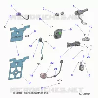 ELETTRICO COMPONENTS, AND LICENSE PLATE