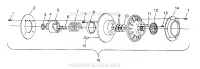 FRIZIONE DRIVEN XLT 0970756, XLT SKS 0970556, and XLT RMK 0970956 (4937693769C007)