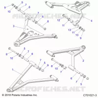 SOSPENSIONI ANTERIORI CONTROL ARMS