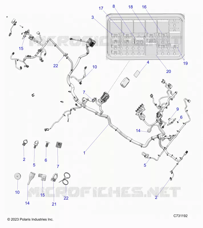 ELETTRICO, WIRE HARNESSES