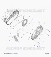 TRASMISSIONE, CLUTCH COVER, INNER/OUTER