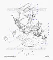 CHASSIS, MAIN FRAME AND SCIARED PLATES