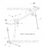 BARRA STABILIZZATRICE, FRONT