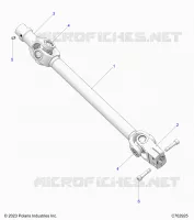 TRASMISSIONE, FRONT PROP SHAFT