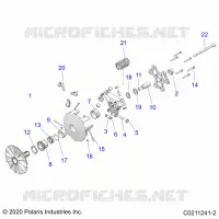 TRASMISSIONE, PRIMARY CLUTCH