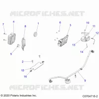 ELETTRICO, HARNESS COMPONENTS AND RELATED- Z23ASA87A2(C704715-2)