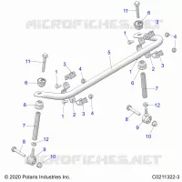SUSPENSION, BARRA DI STABILIZZAZIONE