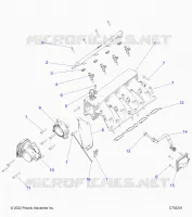 ASPIRAZIONE MANIFOLD, FUEL RAIL AND RELATED