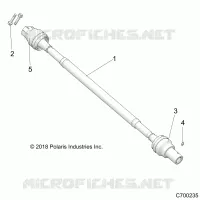 TRASMISSIONE, REAR PROP SHAFT