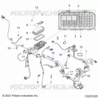 ELETTRICO, WIRE HARNESS AND FUSES