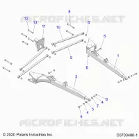 SOSPENSIONE POSTERIORE CONTROL ARMS