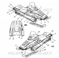 DECALS TRAIL RMK 0980961 (4942214221A011)