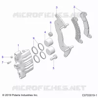 BRAKES, PINZA FRENO ANTERIORE