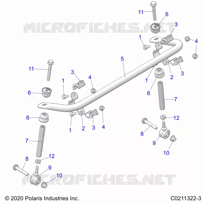 SUSPENSION, BARRA DI STABILIZZAZIONE