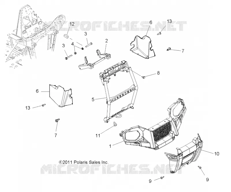 PARAURTI ANTERIORE AND MOUNTING