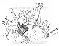 MONTAGGIO DEL MOTORE Trail Blazer W937221 (4924082408004A)