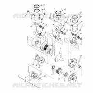 PISTONE AND ALBERO MOTORE 650 RXL (4919531953025A)