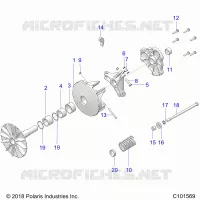 TRASMISSIONE, PRIMARY CLUTCH