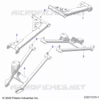 SOSPENSIONE POSTERIORE CONTROL ARMS