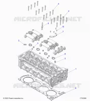 ENGINE, TESTA CILINDRO