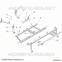 CHASSIS, MAIN TELAIO MOUNTS