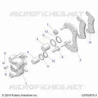 BRAKES, PINZA FRENO POSTERIORE
