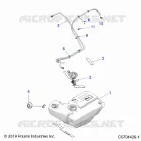 SISTEMA DI ALIMENTAZIONE CARBURANTE, FUEL TANK
