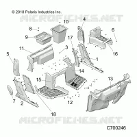CARROZZERIA INFERIORE ANTERIORE AND ROCKERS
