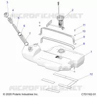 SISTEMA DI ALIMENTAZIONE CARBURANTE, FUEL TANK