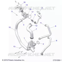 MOTORE, WATERPUMP AND BYPASS