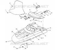 CAPPUCCIO 500 CARB 0962764, 500 CARB SKS 0962564, 500 CARB SKS E962564 (EURO)  a (4931873187A010)