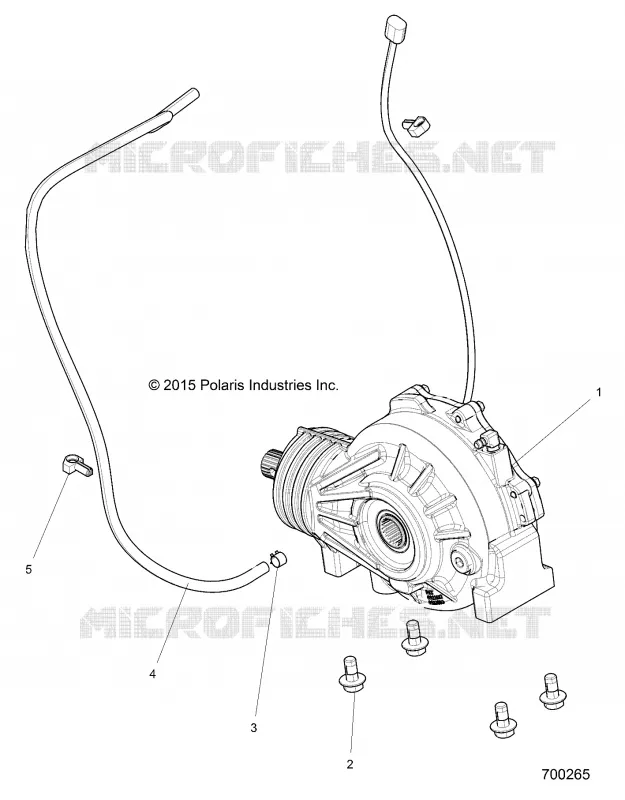 DRIVE TRAIN, FRONT SCATOLA INGRANAGGI MONTAGGIO