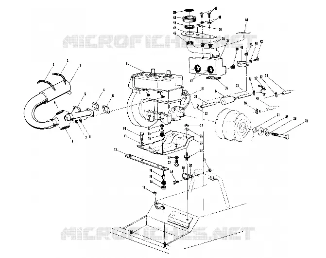 MONTAGGIO DEL MOTORE (4909550955014A)