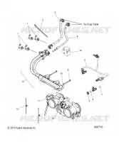SISTEMA DI ALIMENTAZIONE CARBURANTE, RAIL, LINES AND THROTTLE BODY
