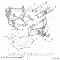 CHASSIS, MAIN FRAME AND SCIARED PLATES