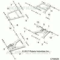 SOSPENSIONE POSTERIORE CONTROL ARMS