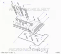 ENGINE, VALVOLA COPERTURA &amp; SPARK PLUGS