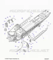CHASSIS, PROTEZIONE FRIZIONE,  FOOTRESTS, AND RUNNING BOARDS