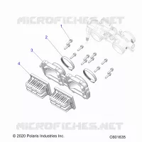 ENGINE, REED VALVE AND CORPO FARFALLATO ADAPTOR
