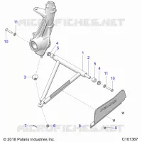 SUSPENSION, A-ARM AND PAVONEGGIARSI MOUNTING