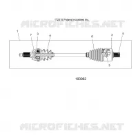 TRASMISSIONE, DRIVE SHAFT, FRONT