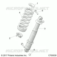 SOSPENSIONE POSTERIORE SHOCK MOUNTING