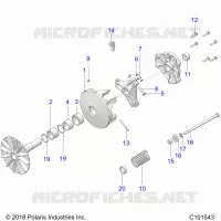 TRASMISSIONE, PRIMARY CLUTCH