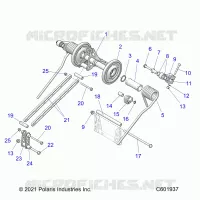 SUSPENSION, POSTERIORE COPPIA ARM